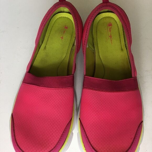 Champion comfort slip on sneakers hot pink size 12 - Picture 5 of 10